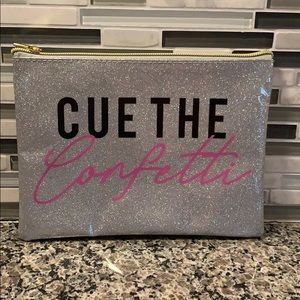 New Ruby + Cash‎ "Cue the Confetti" Makeup Bag